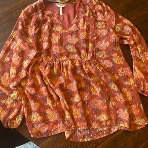 Matilda Jane XXL eyelet top